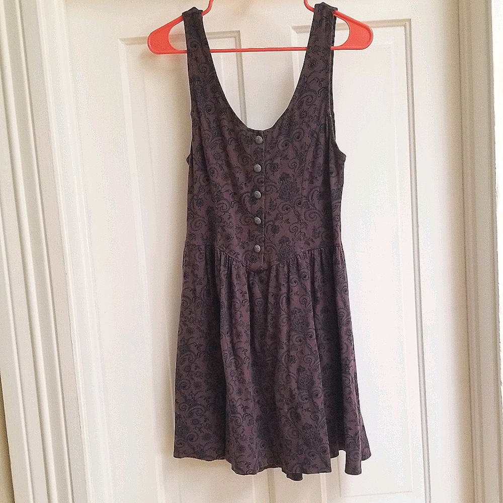 Free People Boho Button-up Dress